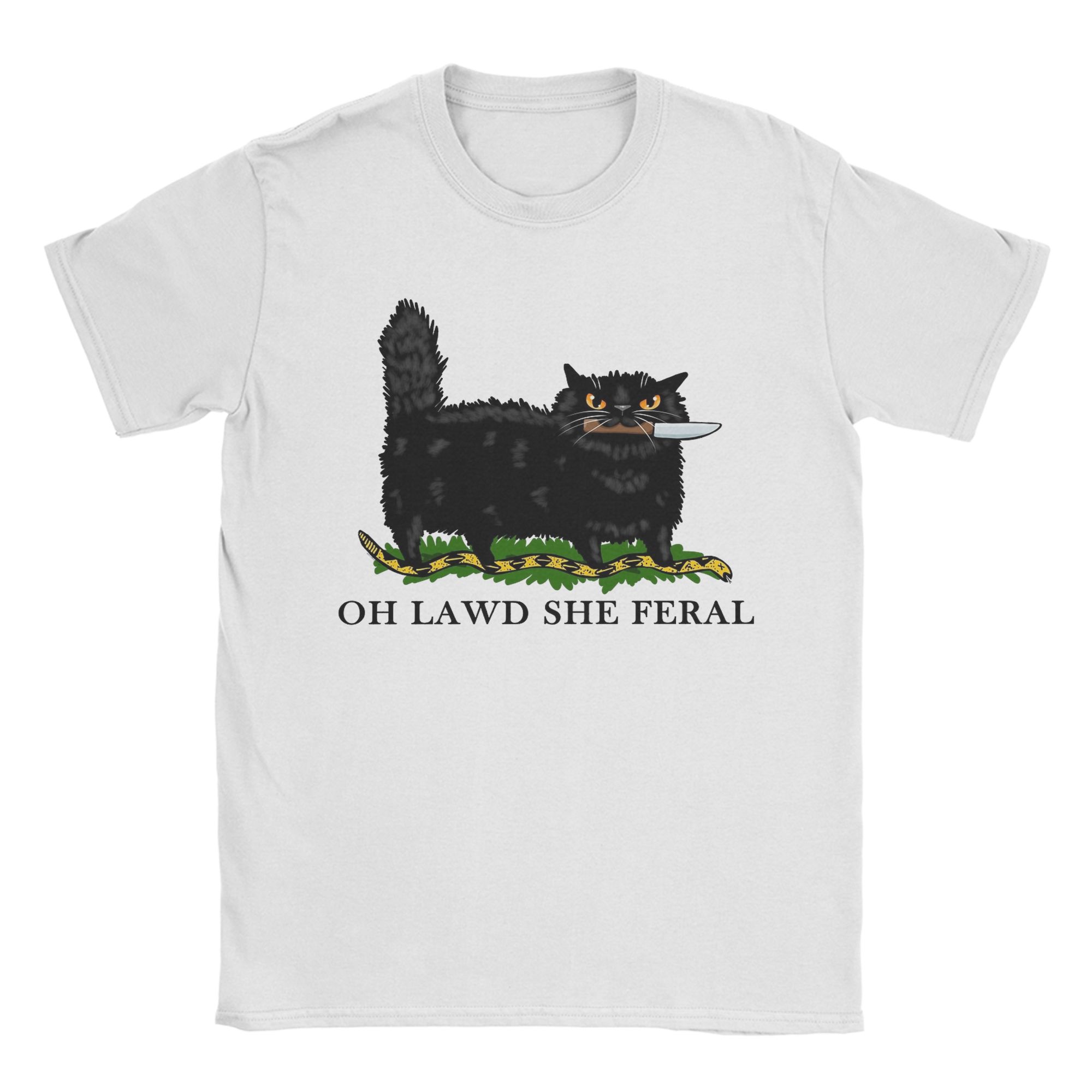 Summer Clothing Not Shein - Męskie koszulki z nadrukiem: Oh Lawd