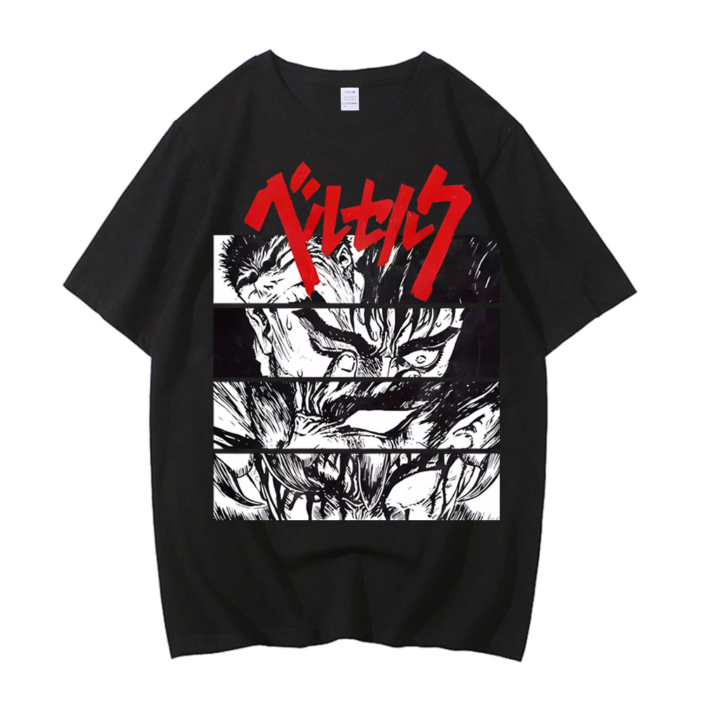 Summer Clothing Good Quality - Koszulka Anime Berserk na Lato 2026,