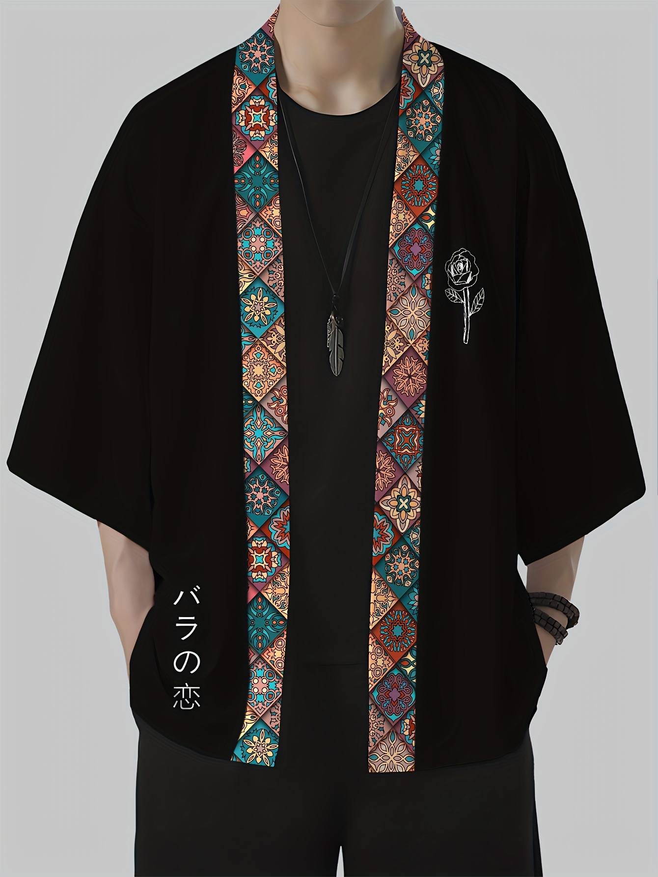 Summer Clothing Design - Męskie kimono na lato 2026 z