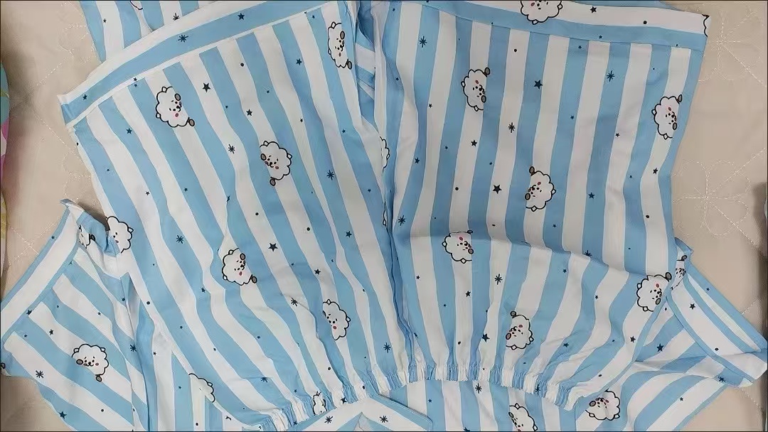 Summer Clothing Gifts - BT21 Unisexowy Letni Zestaw Krótki Rękaw
