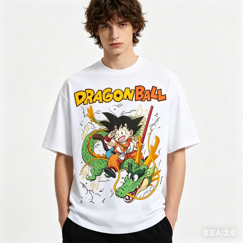Summer Clothing Good Quality - Koszulka oversize Dragon Ball na lato