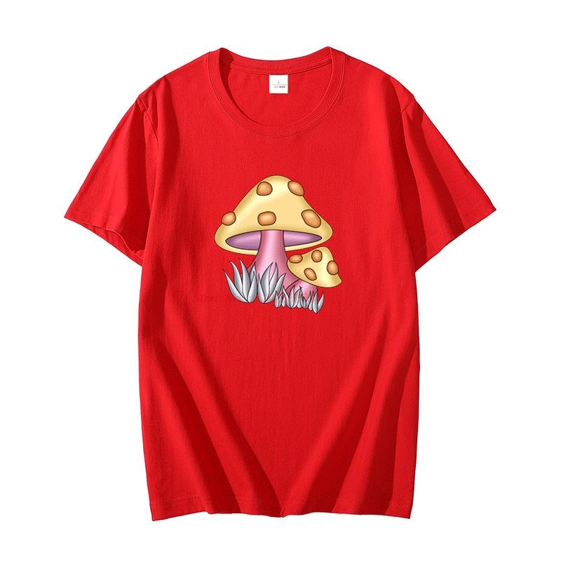 Summer Clothing Clipart - Koszulki z grafiką clipart z grzybami,