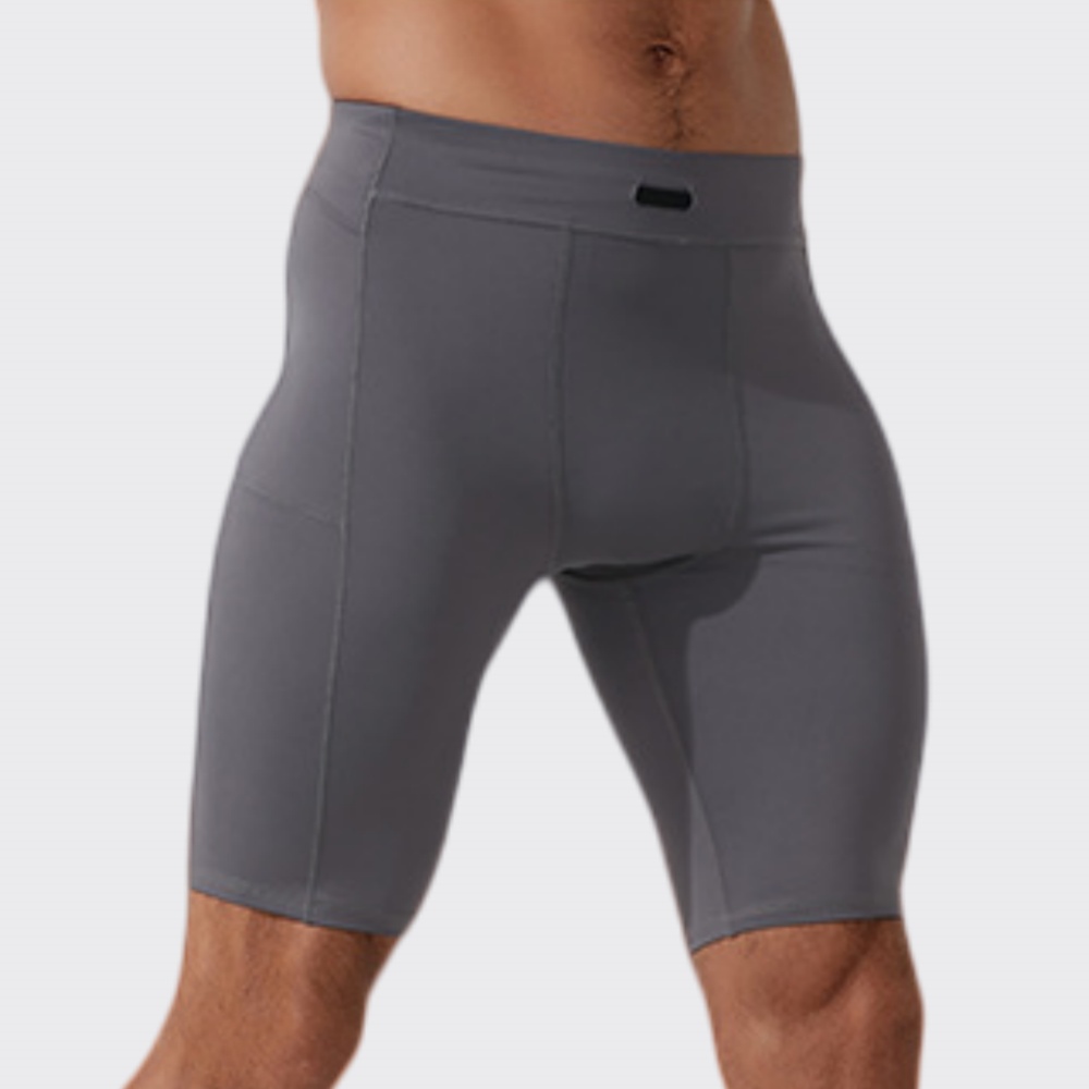 Summer Gym Clothing - Męskie spodenki sportowe kompresyjne do biegania,