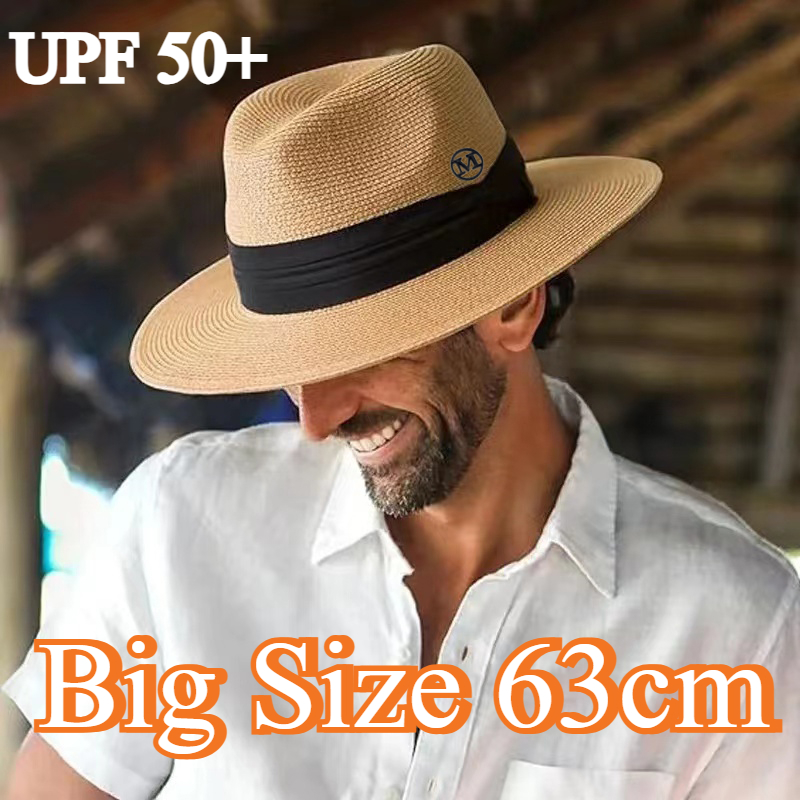 Xl Summer Clothing - Duży Rozmiar XL 63cm Podróżny Kapelusz
