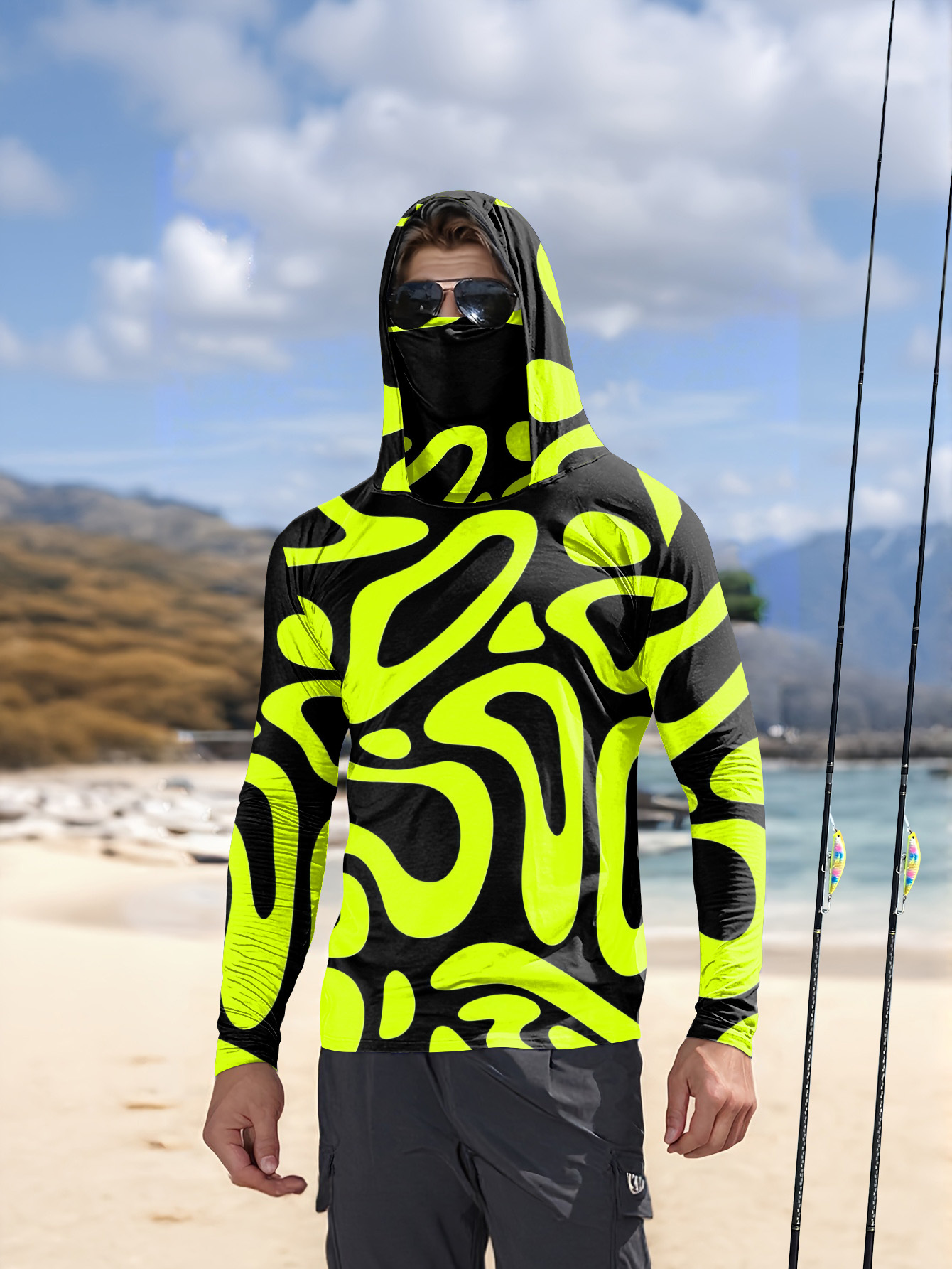 Summer Clothing Mens - Męska koszula z długim rękawem, nowy