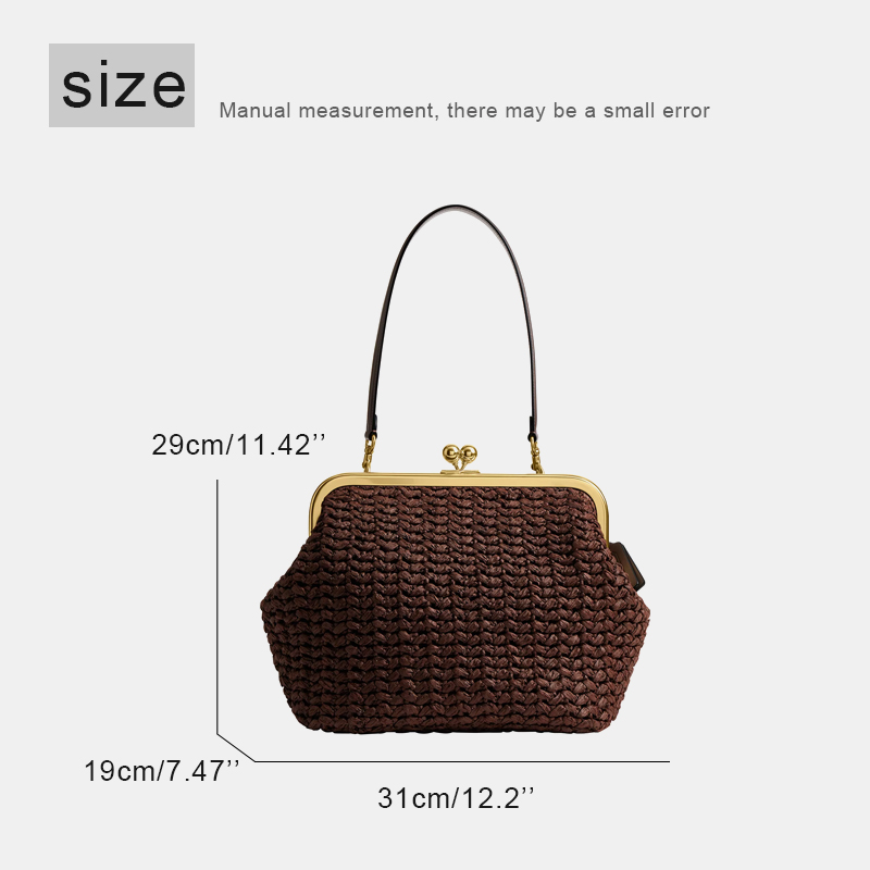 Ręcznie Plecione Torby Plażowe – Beach Bag Straw recenzja i cena