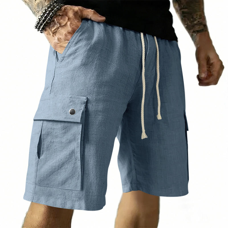 Europejskie i amerykańskie wie – Linen Shorts Men recenzja i cena