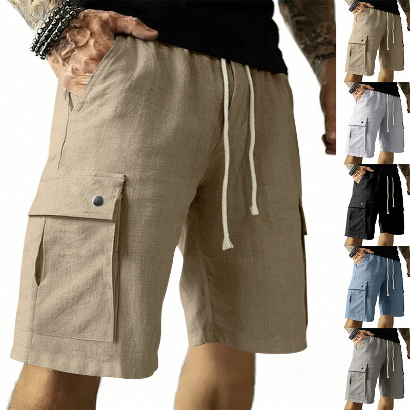 Europejskie i amerykańskie wie – Linen Shorts Men recenzja i cena