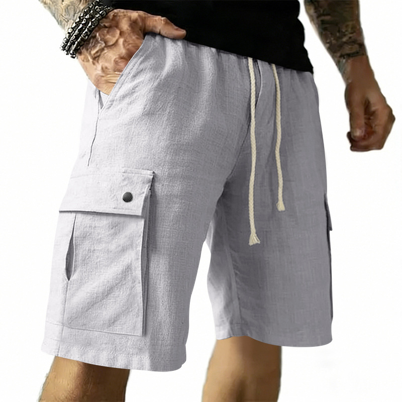 Europejskie i amerykańskie wie – Linen Shorts Men recenzja i cena