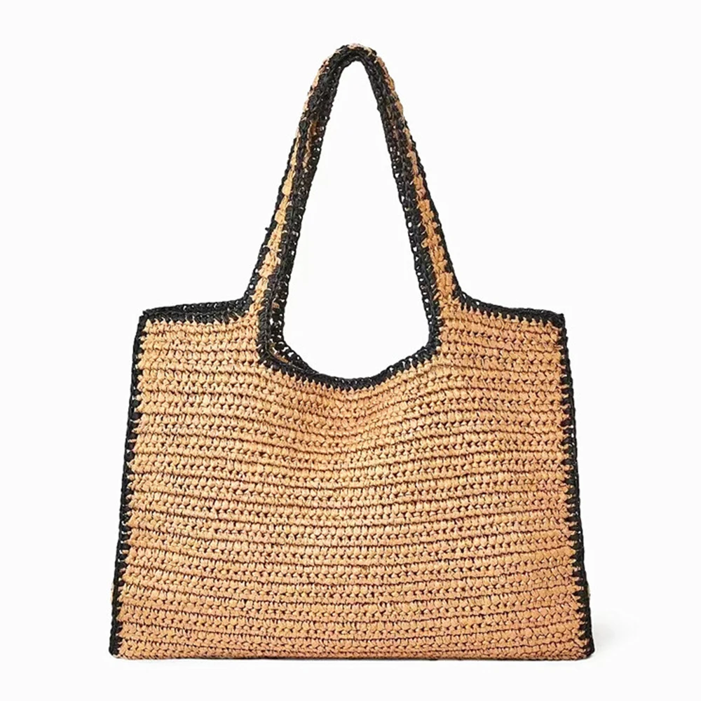 Duże torby typu tote ze słomy  – Beach Bag Straw recenzja i cena