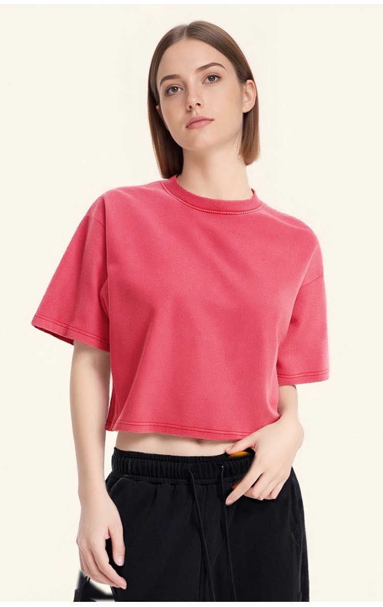 Damska seksowna krótka koszulk – Summer Clothing Cheap recenzja i cena