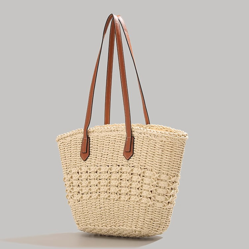 Bardzo duża składana torba ze  – Beach Bag Straw recenzja i cena