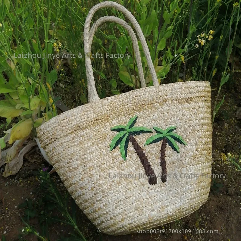 Torba damska typu bucket, ręcz – Beach Bag Straw recenzja i cena