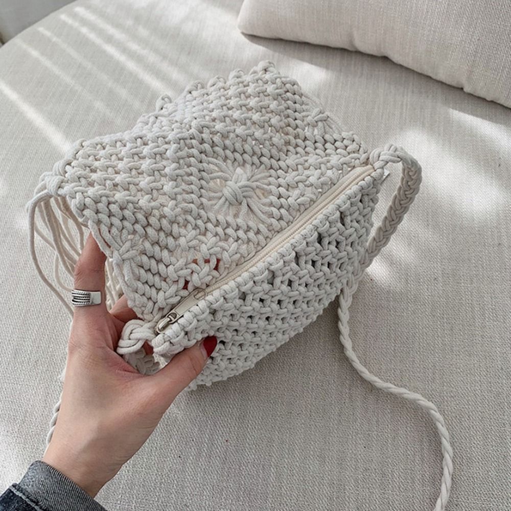 Torba ze słomy w stylu retro e – Beach Bag Straw recenzja i cena