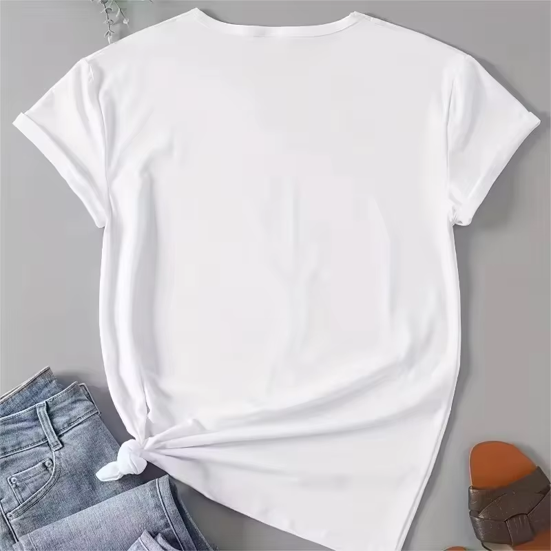 Damska codzienna koszulka z kr – Summer Clothing Guide recenzja i cena