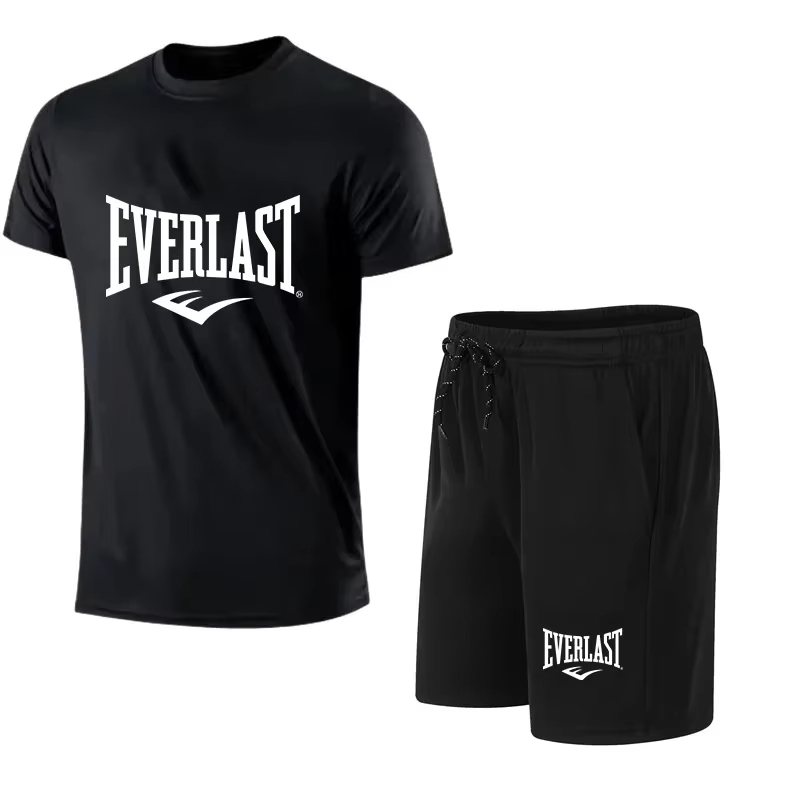 Męski zestaw EVERLAST: T-shirt – Summer Gym Clothing recenzja i cena