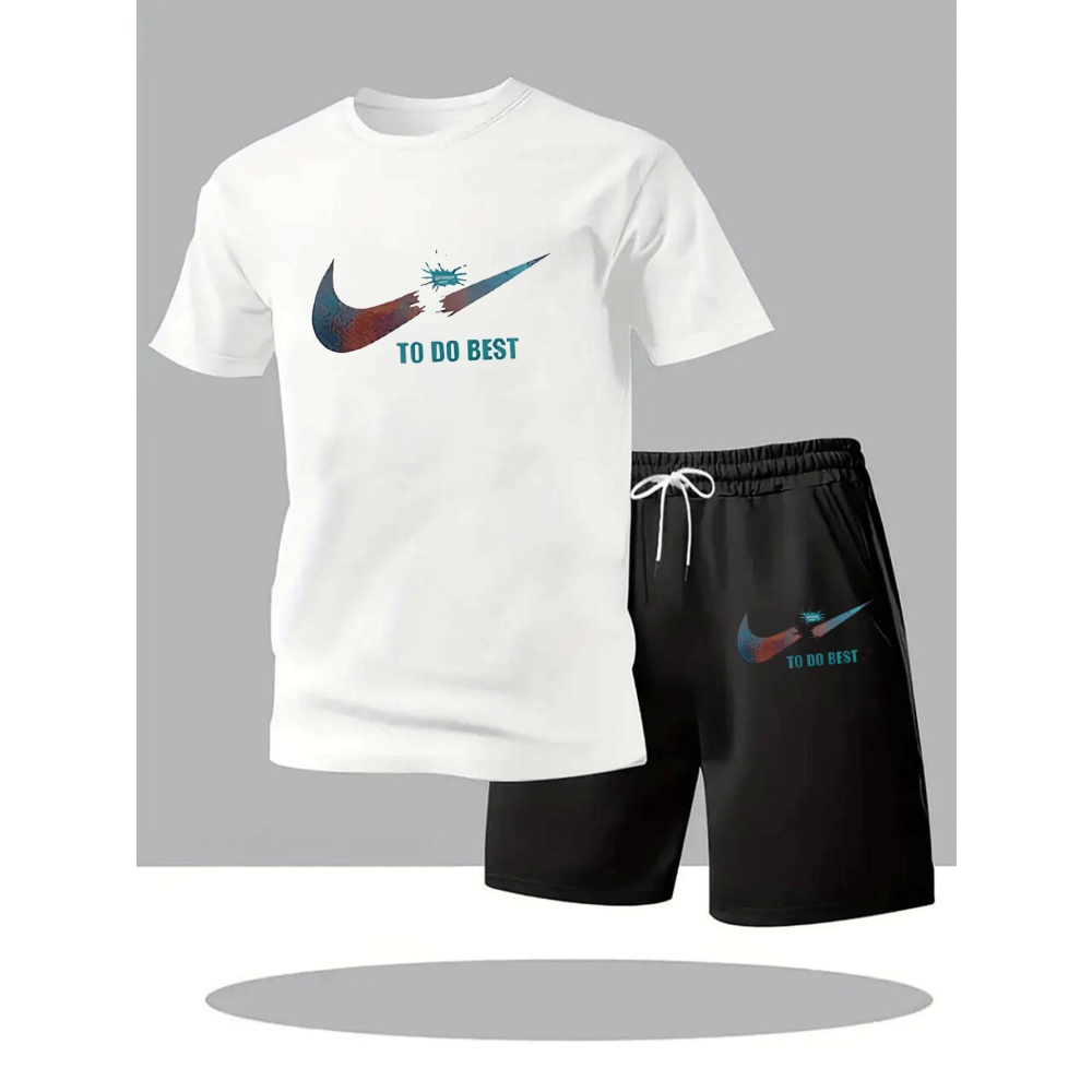 Nowy letni strój sportowy męsk – Summer Gym Clothing recenzja i cena