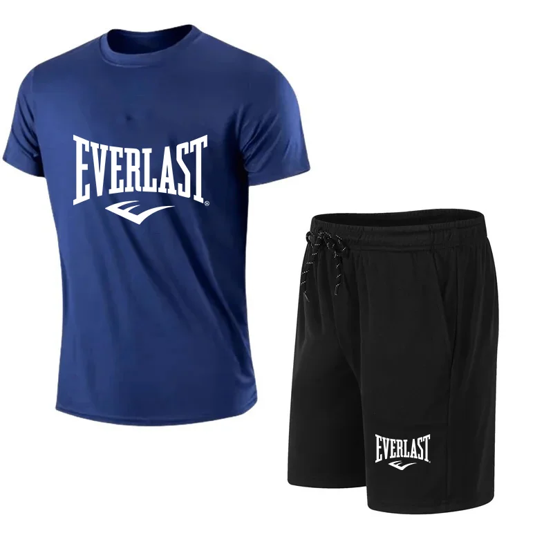 Męski letni zestaw 2-częściowy – Summer Gym Clothing recenzja i cena