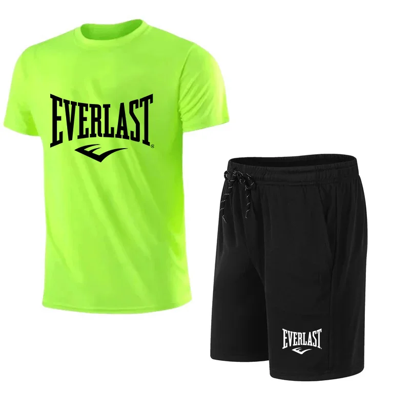 Męski letni zestaw 2-częściowy – Summer Gym Clothing recenzja i cena