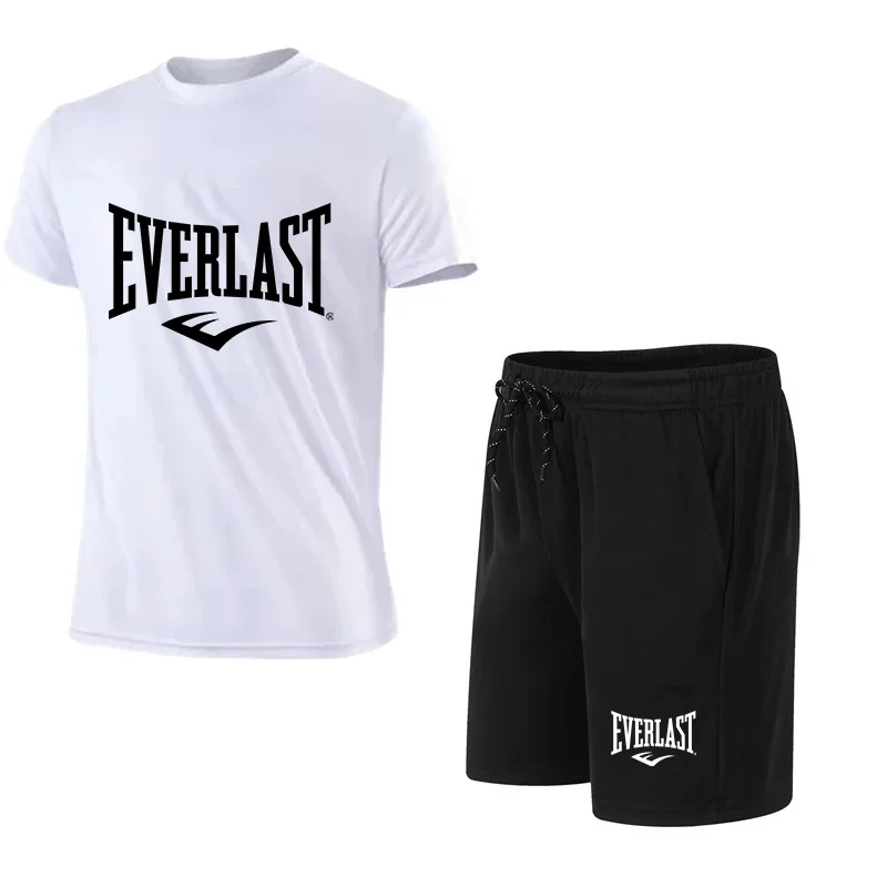 Męski letni zestaw 2-częściowy – Summer Gym Clothing recenzja i cena