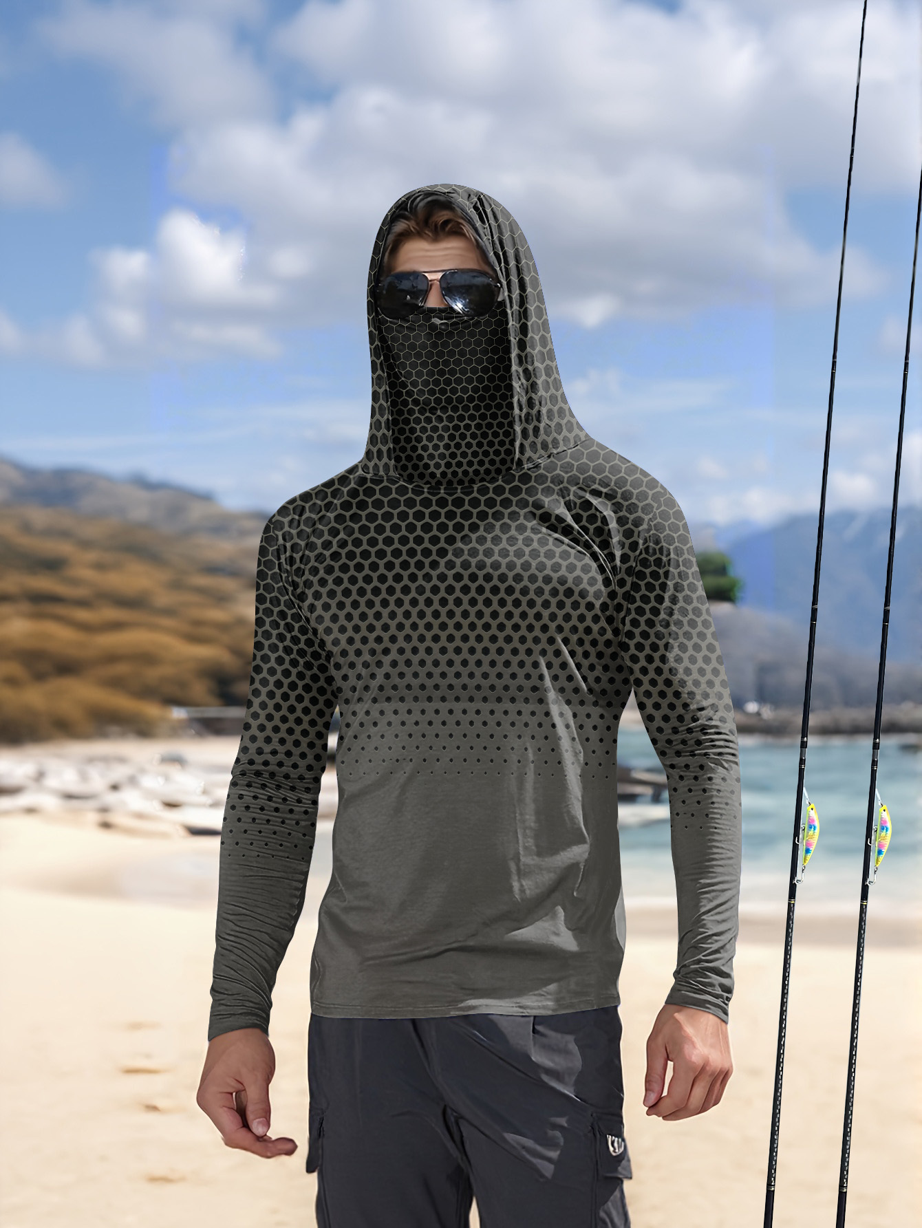 Męska koszulka wędkarska z kap – Summer Knit Clothing recenzja i cena