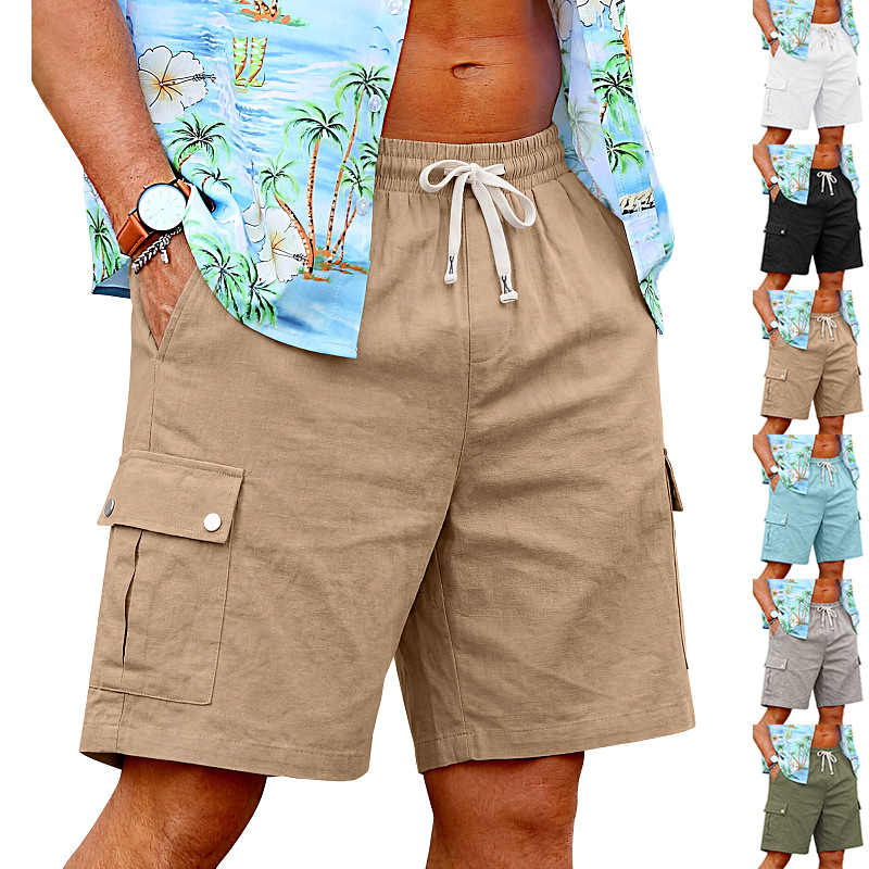 Letnie, luźne, przewiewne, out – Linen Shorts Men recenzja i cena