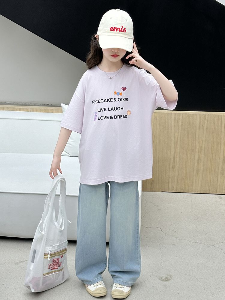 Dziewczęcy letni zestaw: T-shi – Summer Clothing Girl recenzja i cena
