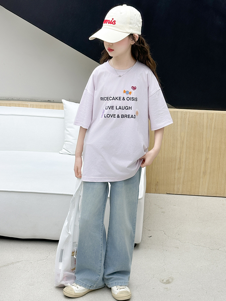 Dziewczęcy letni zestaw: T-shi – Summer Clothing Girl recenzja i cena
