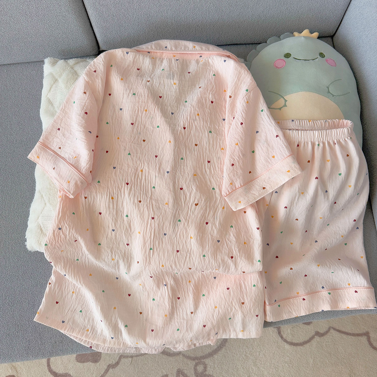 Damski komplet piżamy z bawełn – Summer Clothing Cheap recenzja i cena