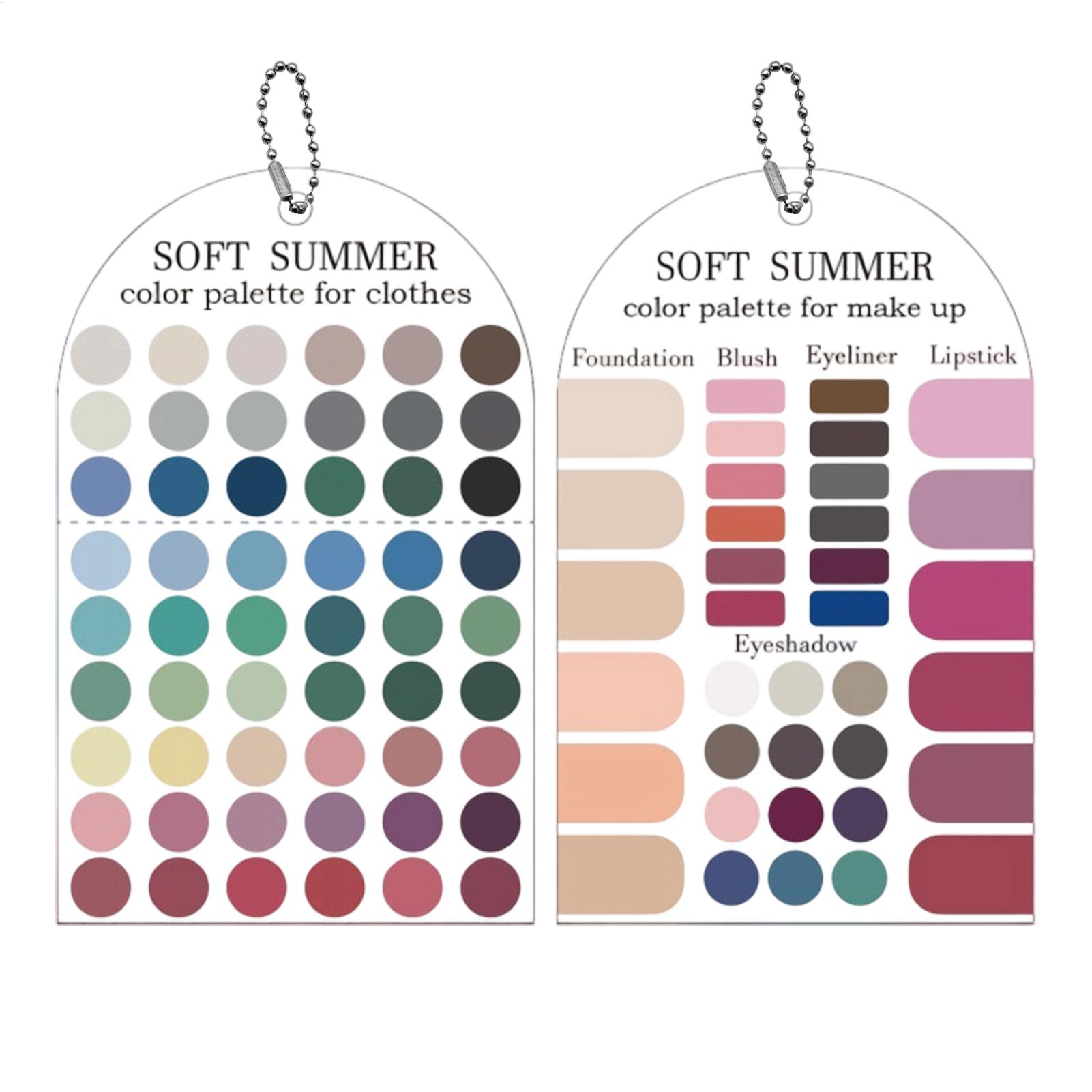 2 sztuki akrylowych palet kolo – Summer Clothing Guide recenzja i cena