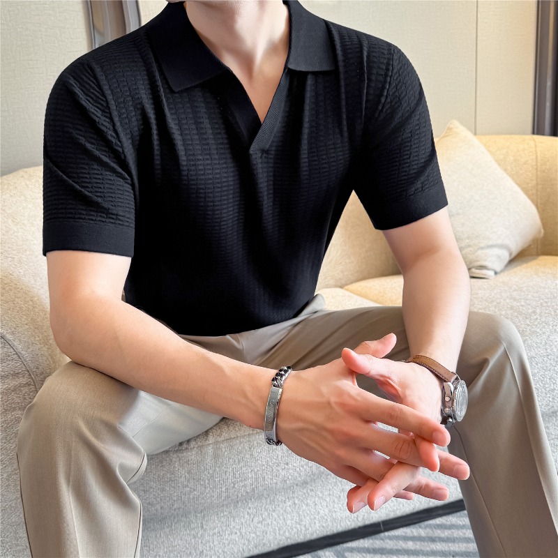 Męska dzianinowa koszulka polo – Summer Light Clothing recenzja i cena