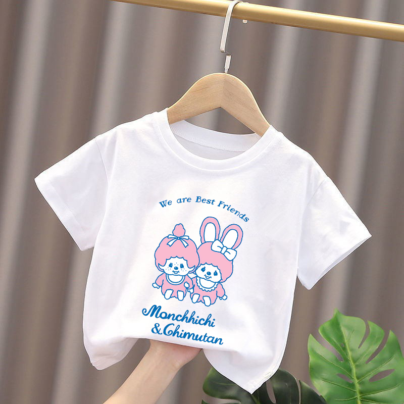 Koszulki dla dzieci Monchhichi – Summer Clothing Girl recenzja i cena