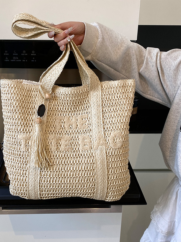 Letnia Torba Plażowa Duża Poje – Beach Bag Straw recenzja i cena