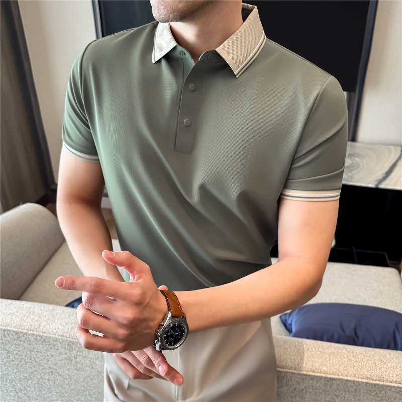 Męska koszulka polo z krótkim  – Summer Light Clothing recenzja i cena