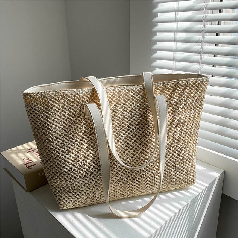 Torba damska na plażę ze słomy – Beach Bag Straw recenzja i cena