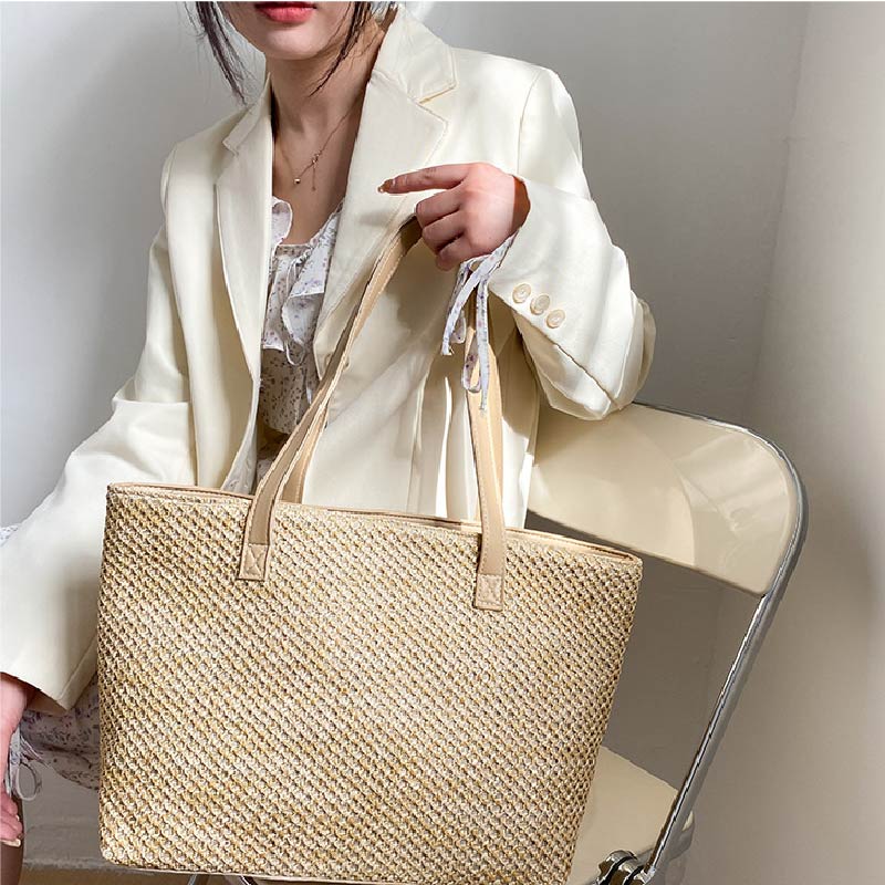 Torba damska na plażę ze słomy – Beach Bag Straw recenzja i cena