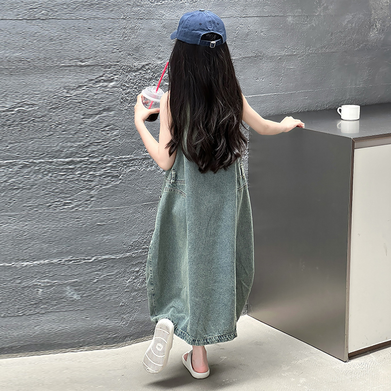 Vintage Blue Children Girls Wy – Summer Clothing Girl recenzja i cena