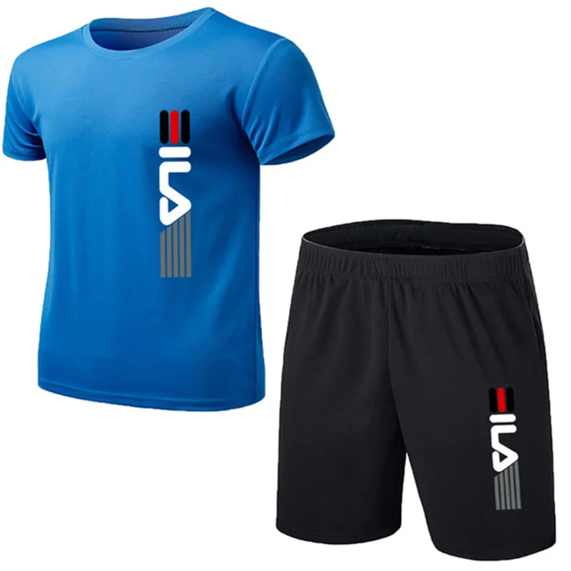 Letnia moda męska, proste, spo – Summer Gym Clothing recenzja i cena