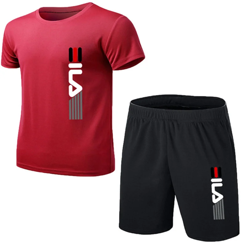 Letnia moda męska, proste, spo – Summer Gym Clothing recenzja i cena