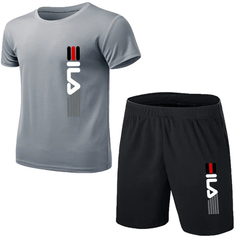 Letnia moda męska, proste, spo – Summer Gym Clothing recenzja i cena