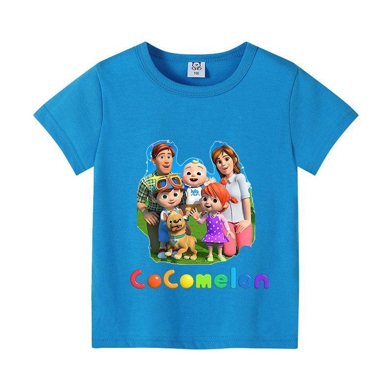 Koszulki dziecięce Cocomelon,  – Summer Clothing Girl recenzja i cena