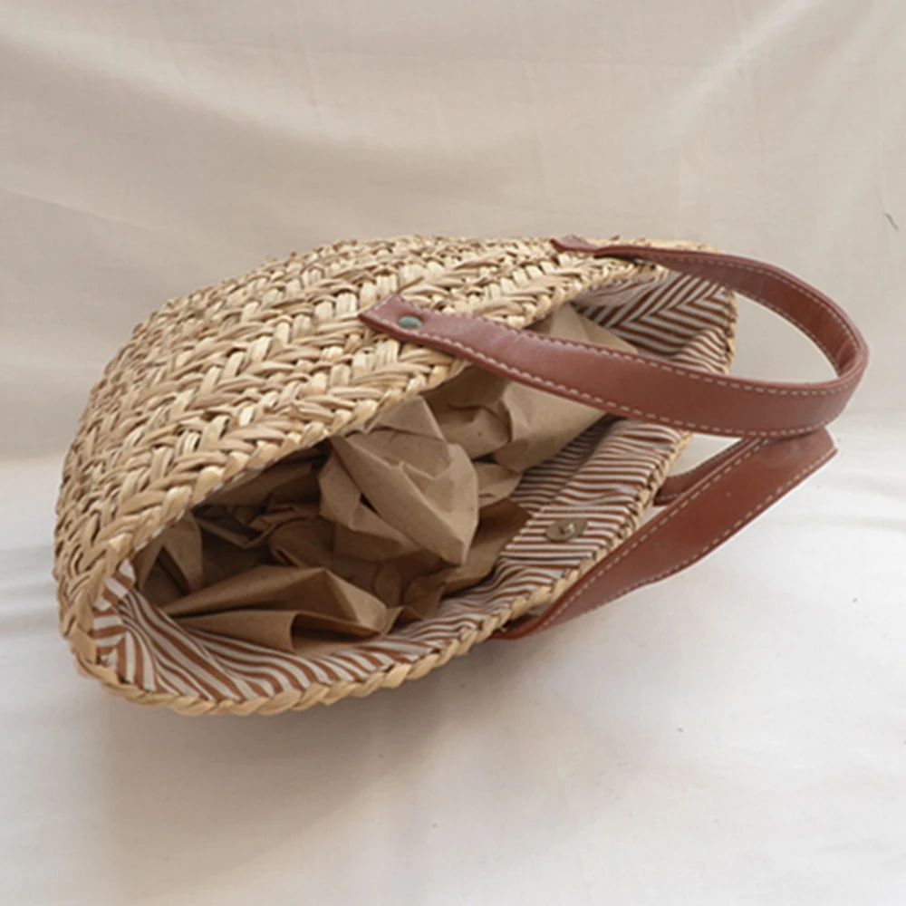 Bohemian Straw Rattan Bags for – Beach Bag Straw recenzja i cena