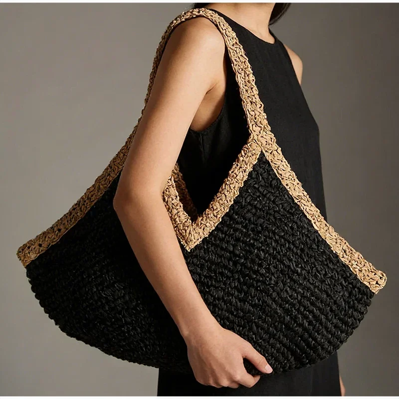Letnia Nowa Ręcznie Tkana Torb – Beach Bag Straw recenzja i cena