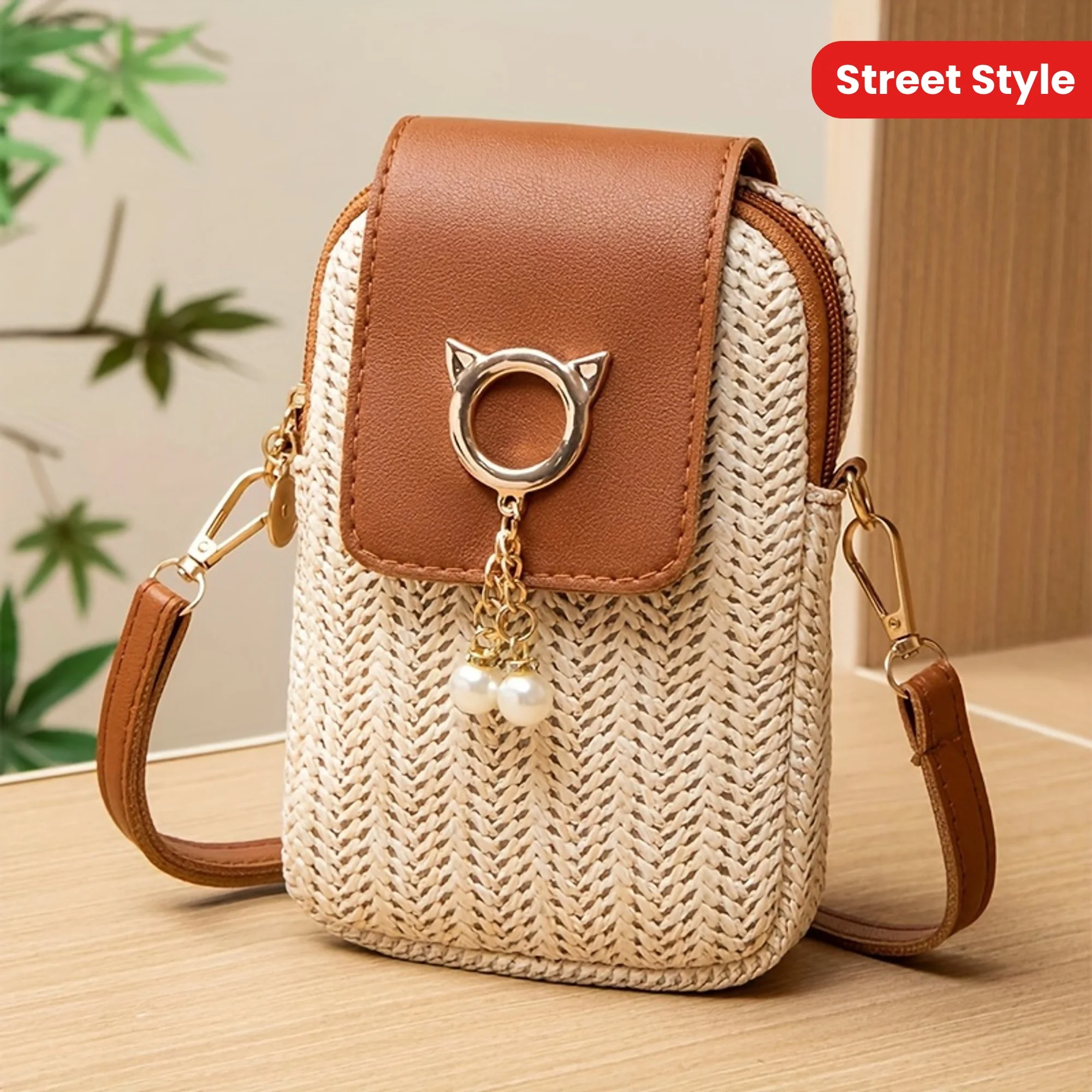Casualowa, stylowa torebka cro – Beach Bag Straw recenzja i cena