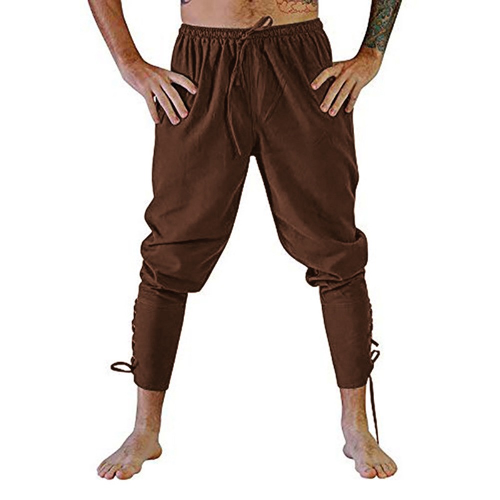 Spodnie pirackie kostium wikin – Linen Shorts Men recenzja i cena