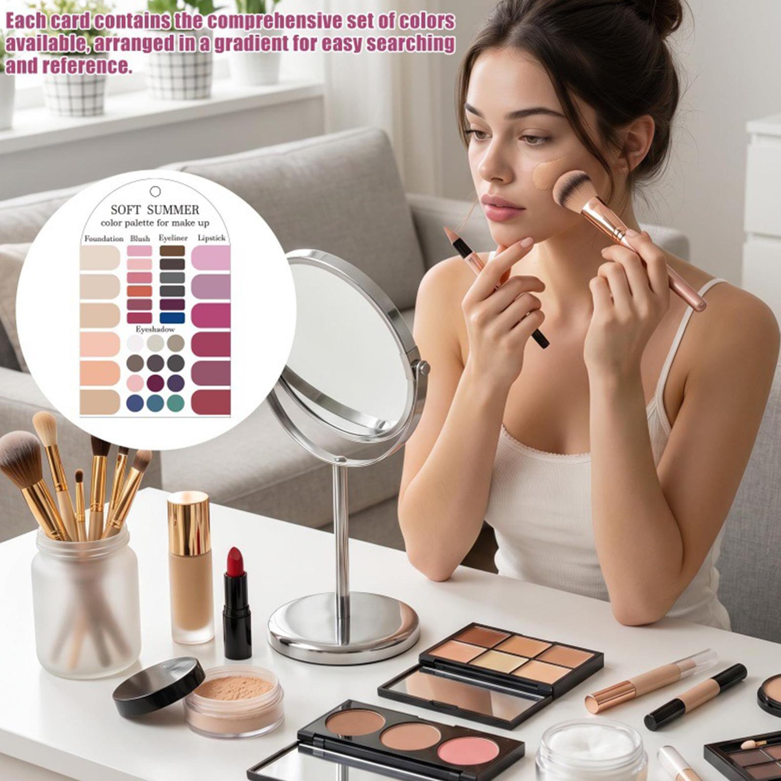 Karta z letnią paletą kolorów  – Summer Clothing Guide recenzja i cena